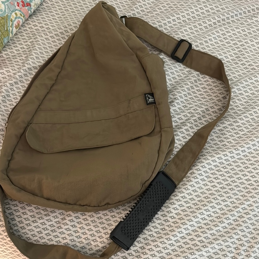 Khaki Sling Bag